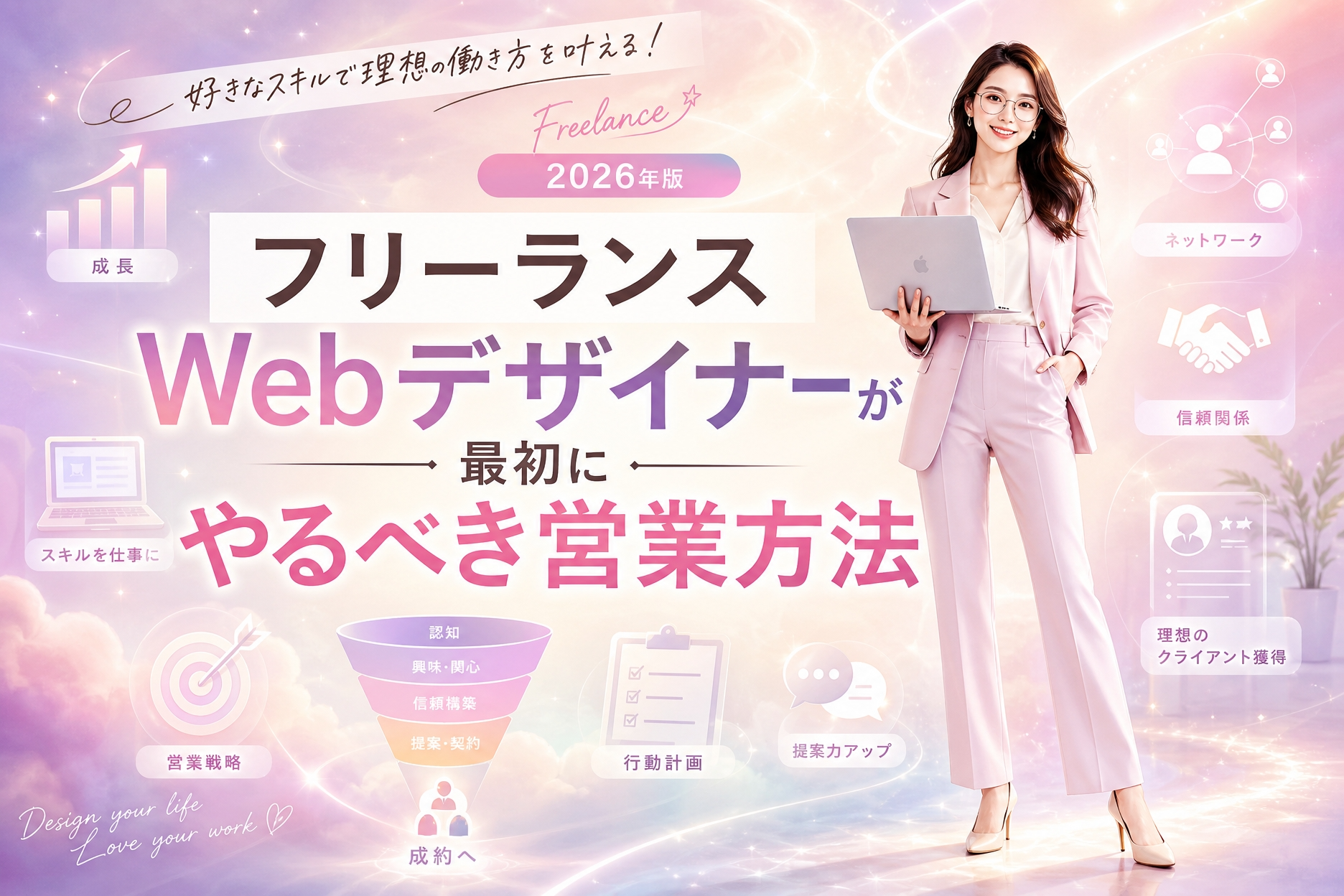 フリーランスWebデザイナーが最初にやるべき営業方法